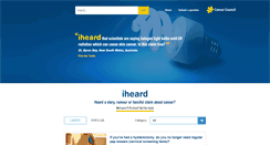 Desktop Screenshot of iheard.com.au